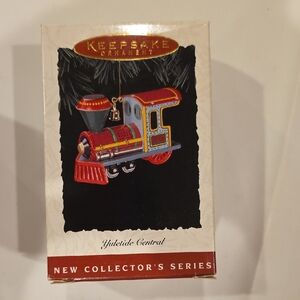 1994 Vintage Keepsake Ornament Yuletide Central Train FIRST IN SERIES